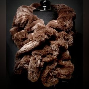 Faux Fur  Wrap Scarf